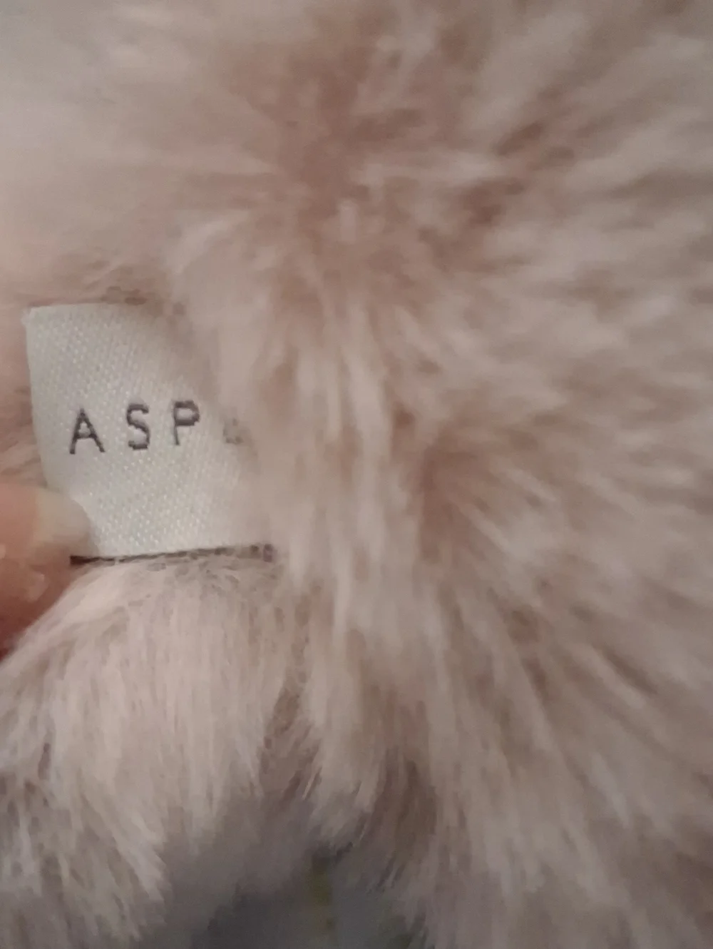 Plush Faux-Fur Ear Muffs - Cream